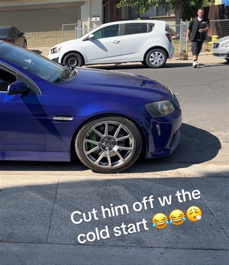 Pontiac G8 Cold Start Reaction Compilation