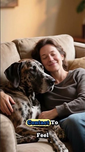 The Great Dane: World's Biggest LAP DOG!