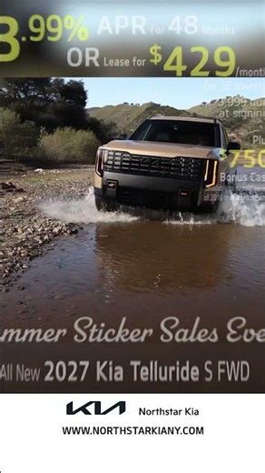 Summer Sticker Sales Event | Northstar Kia