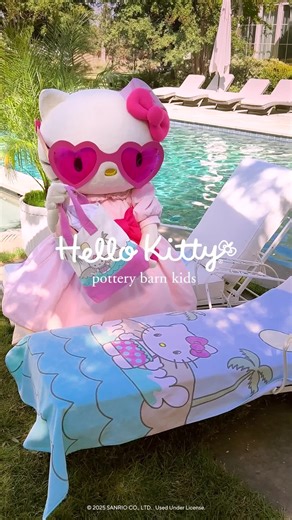 Hello Kitty on Instagram: "Besties just want to have fun! Get ready for spring break with new sunny day essentials from @potterybarnkids ☀️💕 Link in bio. #lovemypbk"