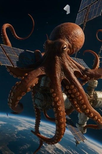Octopus on the ISS? 🐙🚀 | Animals in Space