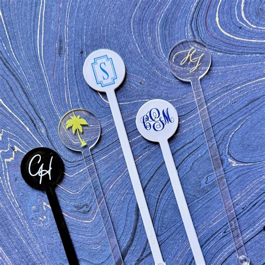 Personalized Plastic Swizzle Sticks, Custom Stir Sticks, Printed Drink Stirrers, Plastic Cocktail Stir Sticks, Wedding Bar Stir Sticks - Etsy