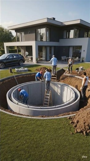 From Lawn to Hidden Bunker 🔥 Luxury Backyard Transformation