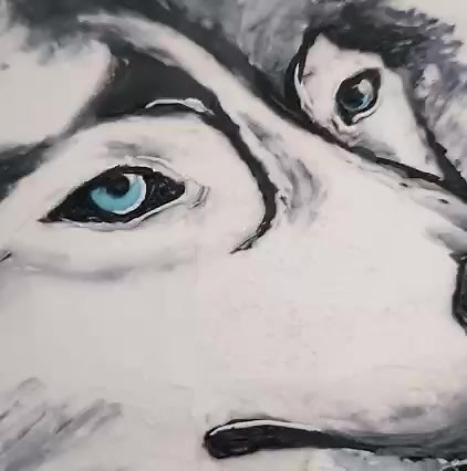 Love the outcome 🫶 Wolf on cake , 🐺 | Art Cake