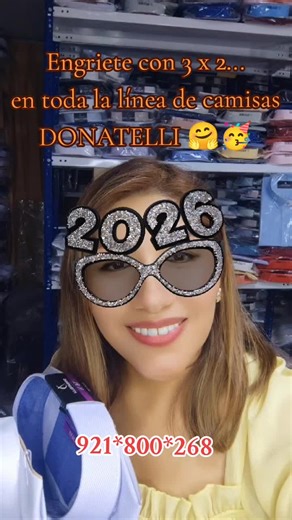 Promoción de Camisas DONATELLI en Tacna