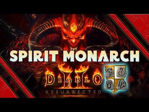 Diablo 2 Resurrected - How to make a SPIRIT Monarch shield Runeword - Best places to farm white base