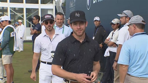 Jonas Brothers hit the green at Caves Valley Golf Club ahead of BMW Championship