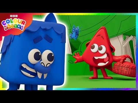 Little Red Riding Hood Explores the Forest | Kids Learn Colours | Colourblocks