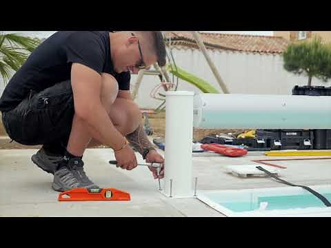 APF - Comment installer sur votre piscine une couverture automatique Hors Sol comme un pro ?