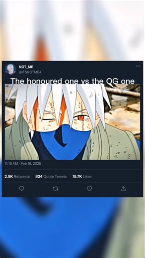 🤯Kakashi Is the OG....🤫#shorts #anime