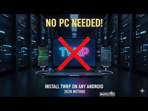 How to Install TWRP Recovery on Any Android Without PC (2026 Method)