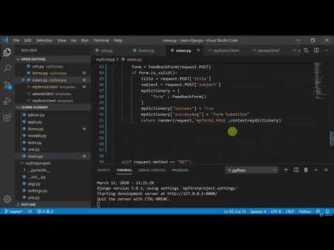014 Tutorial 14 Django Alert Handling in Forms