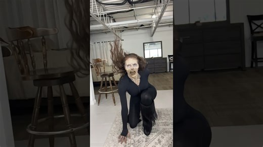 Special effects zombie makeup leaves skin craving moisturizer