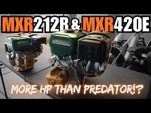 MXR212 and MXR420 Engines! A Closer Look and first start!