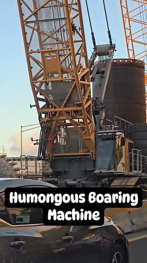A tremendous boaring machine, using for upcoming rail road. #highlights #boaringmachine #railway #amazingfacts #peoplepleasing #meansoftransport #everybodyexcited | Senda Bernaldez | Facebook