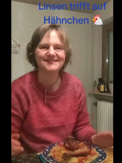 Hähnchenschenkel mit Kokos-Linsengemüse Rezept