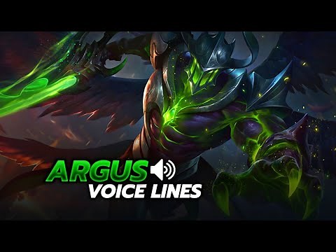 Argus Voice lines & Title - Old Argus, Revamp and Darth Vader #MobileLegends