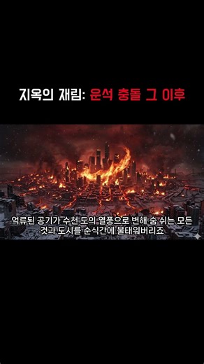 만약 오늘 밤, 공룡을 멸종시킨 운석이 다시 떨어진다면? (지옥으로 변한 지구) #우주 #블랙홀 #운석