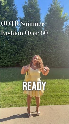 OOTD Summer Fashion over 60! #womenover60 #ootd #zaradress #summer