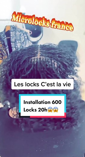 600 locks au crochet: Installation et patience pour des microlocks magnifiques