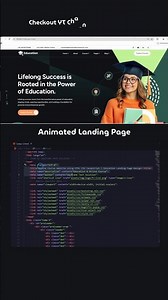 HTML CSS JavaScript Landing Page 🔥 | Website Design in Seconds #webdevelopment