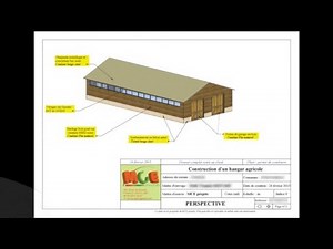Plans bâtiment agricole