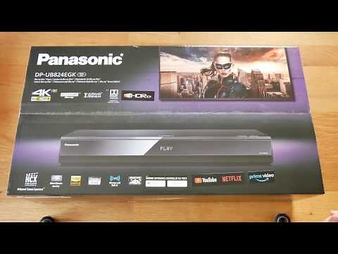 Unboxing DP-UB824EGK 4K UHD Blu-ray Player von Panasonic