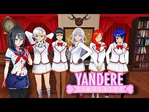 قتلت 4 من اعضاء مجلس الطلاب🗡 في لعبة يانديري سمليتر || yandere simulator