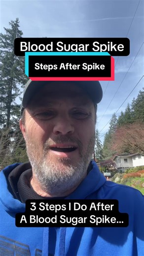 3 Steps for a Blood Sugar Spike (Type 2 Diabetes)