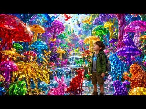 Animals Showed Him Secret Food in This Crystal World 🐾🍄