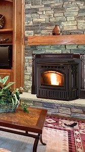 2.3K views · 15 reactions | Finding the perfect fireplace insert ensures not only warmth and ambiance but also elevates the look and feel of your home. Pellet fireplace inserts provide the perfect balance of continuous heat, low air pollution and updated style at an affordable price with little maintenance. | Forge & Flame | Facebook