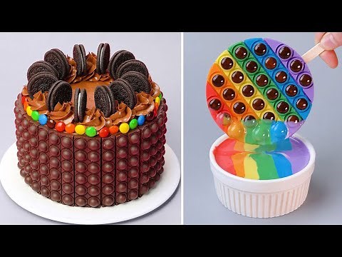100+ So Yummy Rainbow Cake Ideas for You | Fun and Creative Chocolate Cake Decorating Tutorials