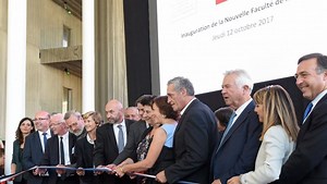 Montpellier : la faculté de médecine inaugurée en grande pompe