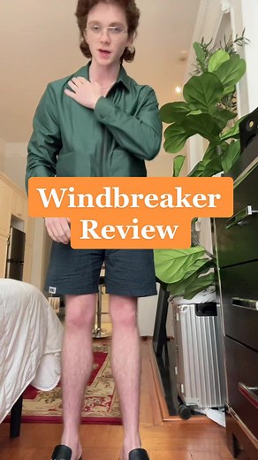 Windbreaker review! #windbreaker #jacket #fashiontiktok #menswear #grailed #style