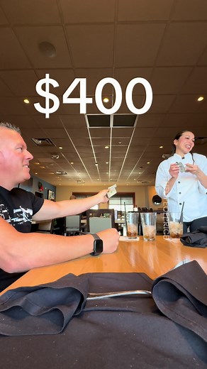 Waitress Receives Unexpected Generous Tip Celebration