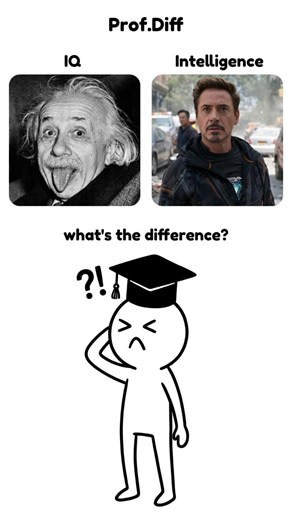 IQ vs Intelligence 🤨 #shorts