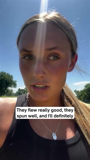 Testing the new Trust Aurora balls! 🧡💛 136 yards, 9 iron... wait for the result!