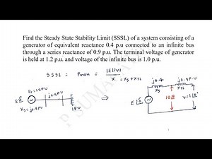NUMERICAL ON STEADY STATE STABILITY LIMIT - 1