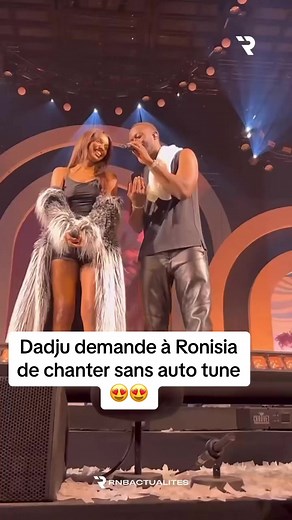 Ronisia and Dadju Musical Moment: A Request for Autotune-Free Singing