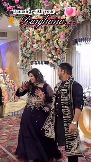 Aanchal & Rachit | Couple Content Creators✨ on Instagram: "Not just a dance, it’s our love story with beats 💛 Raanjhana ho gaya… permanently 💍💃🏻🪩 #rachitgotlucky . . . For more love, drama & desi madness - hit that follow button! @rachitgotlucky @ssup_aanchal @rachit_gupta2 . . Because who needs Netflix when we’re serving real-life couple goals, sass & travel chaos on loop? Love laughter, andl a little bit of tantrum — we’ve got it all! Reel dekho, vibe lo, yaadein banao — with us, it’s alw