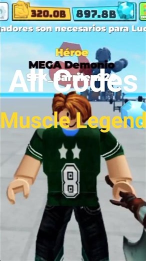 - All Muscle Legend codes (Strength and Gems) #gameplay #parati #code #strength #training #viral