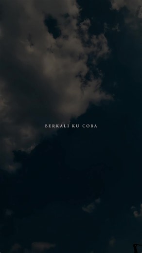 Berkali Ku Coba Lupakan Dirimu — Lirik Lengkap & Overlay
