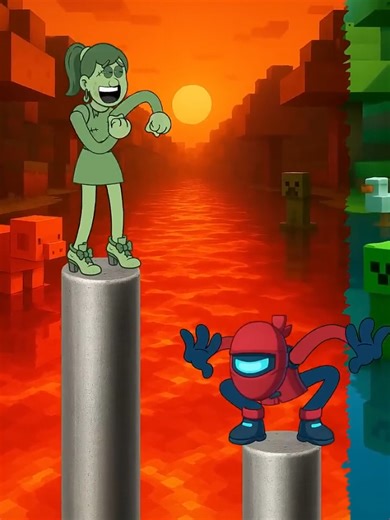 Epic Dance Battle: Zombie Duo vs Ninja Duo Showdown