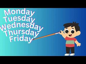 Learn the Days of the Week in English | Days of the week song