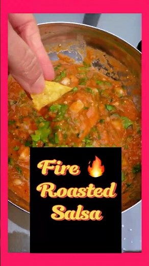 Fire Roasted Salsa Recipe 🔥