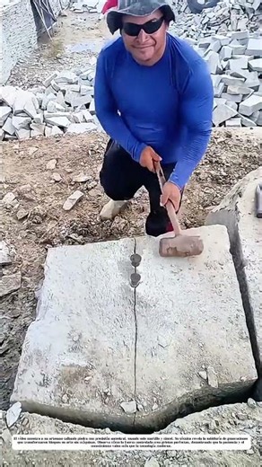 El martillo y la piedra: Cómo un solo golpe puede dividir siglos de roca