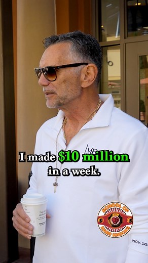 4.9M views · 81K reactions | He was in the Mafia 勞 and was making $10 MILLION a week in the 1980s. I interviewed Michael Franzese in Newport Beach and I asked him how he made $10 million a week! I also asked him for a lesson about business he learned from the mafia that school does not teach. Lastly, I asked him if he believes in God and he told me his two secrets to success. #wealth #entrepreneur #financialfreedom #motivation | The School Of Hard Knocks | Facebook