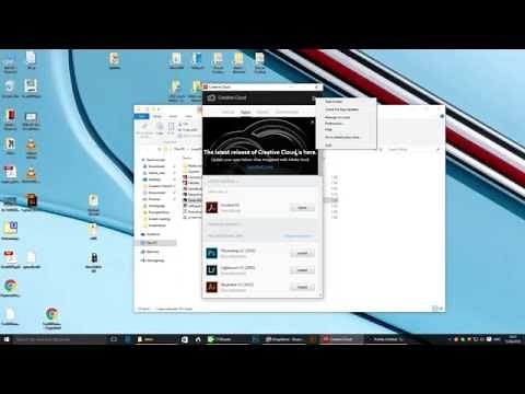 Creative Cloud doesn't detect installed apps