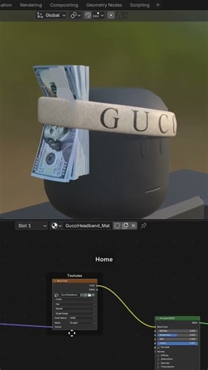 How i made my roblox gucci UGC with blender