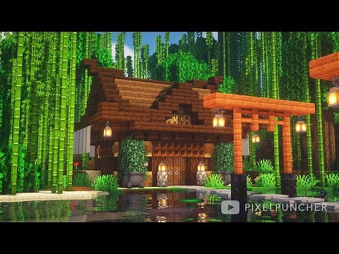 [MINECRAFT] How to Build a Small Japanese House | Japanese Temple